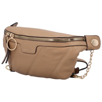 Dámská ledvinka tmavě béžová - MaxFly Luseko