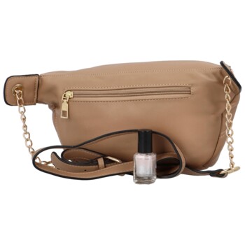 Dámská ledvinka tmavě béžová - MaxFly Luseko