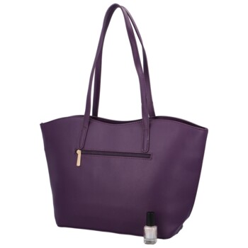 Dámská kabelka přes rameno fialová - David Jones Sulo