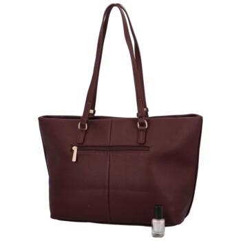 Dámská kabelka přes rameno vínová - David Jones Muliana