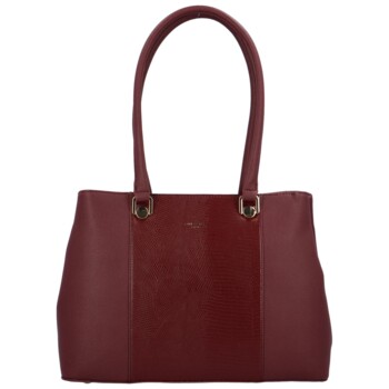 Dámská kabelka přes rameno vínová - David Jones Reti