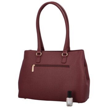 Dámská kabelka přes rameno vínová - David Jones Reti