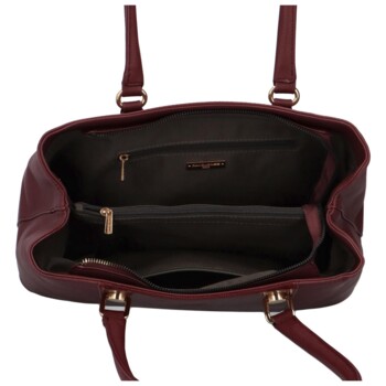 Dámská kabelka přes rameno vínová - David Jones Reti