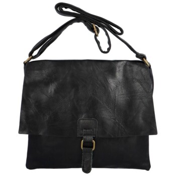 Dámská crossbody kabelka černá - Paolo Bags Erikoma