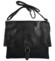 Dámská crossbody kabelka černá - Paolo Bags Erikoma