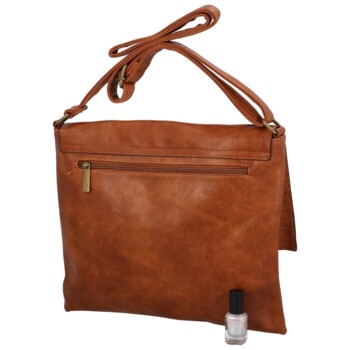 Dámská crossbody kabelka světle hnědá - Paolo Bags Erikoma