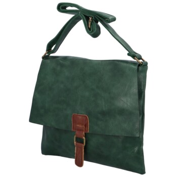Dámská crossbody kabelka zelená - Paolo Bags Erikoma