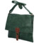Dámská crossbody kabelka zelená - Paolo Bags Erikoma