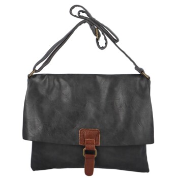 Dámská crossbody kabelka tmavě šedá - Paolo Bags Erikoma