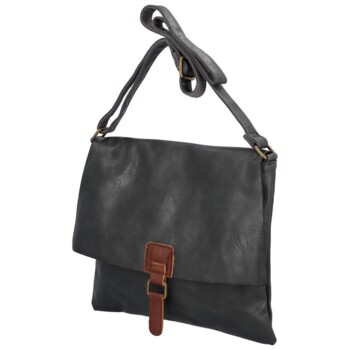 Dámská crossbody kabelka tmavě šedá - Paolo Bags Erikoma