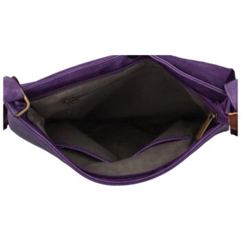 Dámská crossbody kabelka fialová - Paolo Bags Erikoma