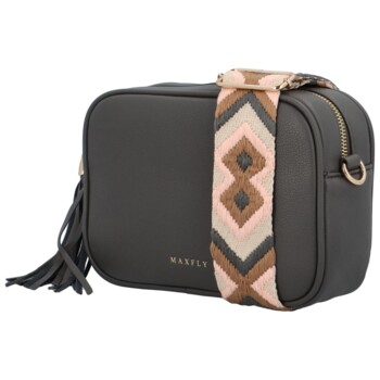Dámská crossbody kabelka tmavě šedá - MaxFly Caira