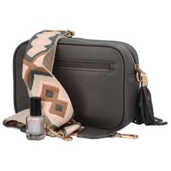 Dámská crossbody kabelka tmavě šedá - MaxFly Caira