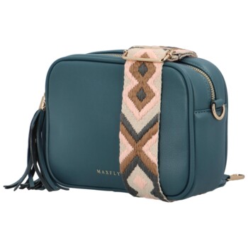 Dámská crossbody kabelka tyrkysová - MaxFly Caira