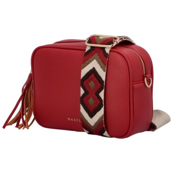 Dámská crossbody kabelka červená - MaxFly Caira