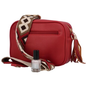 Dámská crossbody kabelka červená - MaxFly Caira