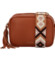 Dámská crossbody kabelka hnědá - MaxFly Caira