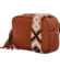 Dámská crossbody kabelka hnědá - MaxFly Caira