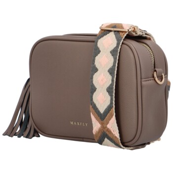Dámská crossbody kabelka tmavě béžová - MaxFly Caira