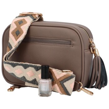 Dámská crossbody kabelka tmavě béžová - MaxFly Caira