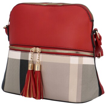 Dámská crossbody kabelka červená - MaxFly Alizza