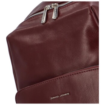 Městský batoh vínový - David Jones Saima