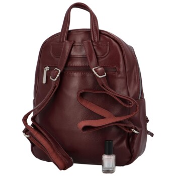 Městský batoh vínový - David Jones Saima