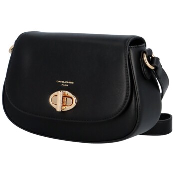 Dámská crossbody kabelka černá - David Jones Ima