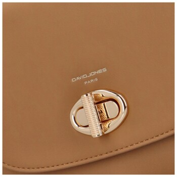 Dámská crossbody kabelka camel - David Jones Ima