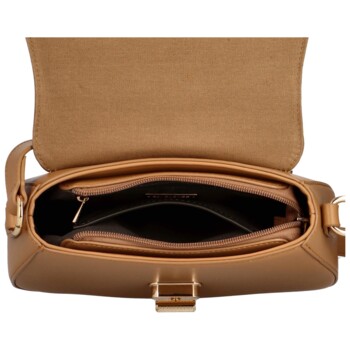 Dámská crossbody kabelka camel - David Jones Ima