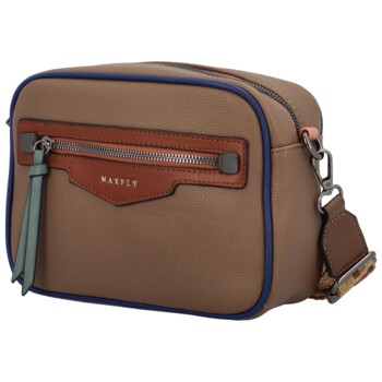 Dámská crossbody kabelka taupe - MaxFly Veruve