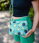Dámská crossbody kabelka světle modrá - Vuch Coalie Fruity Kiwi Queen