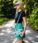 Dámská crossbody kabelka světle modrá - Vuch Coalie Fruity Kiwi Queen
