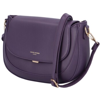 Dámská crossbody kabelka fialová - David Jones Maya