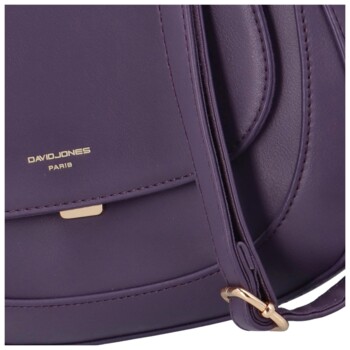 Dámská crossbody kabelka fialová - David Jones Maya