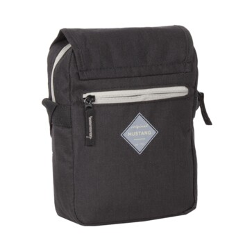 Pánská látková crossbody taška černá - Mustang Afon