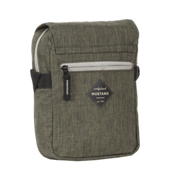 Pánská látková crossbody taška khaki - Mustang Afon