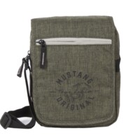 Pánská látková crossbody taška khaki - Mustang Afon