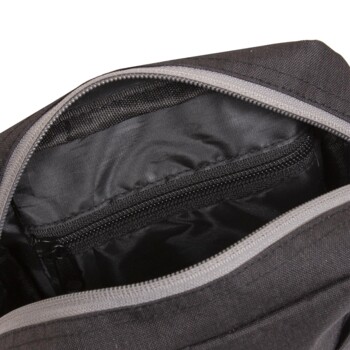 Pánská látková crossbody taška černá - Mustang Afon