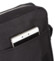 Pánská látková crossbody taška černá - Mustang Afon