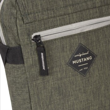 Pánská látková crossbody taška khaki - Mustang Afon