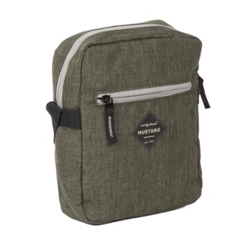 Pánská látková crossbody taška khaki - Mustang Sanjay