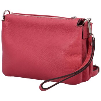 Dámské kožené psaníčko růžové - ItalY Bonnie