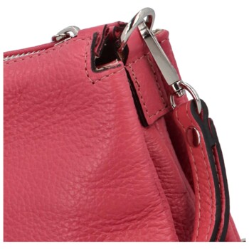 Dámské kožené psaníčko růžové - ItalY Bonnie