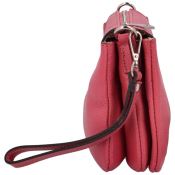 Dámské kožené psaníčko růžové - ItalY Bonnie