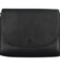 Dámská kožená crossbody kabelka černá - Delami Juliane
