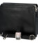 Dámská kožená crossbody kabelka černá - Delami Juliane