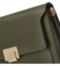 Dámská kožená crossbody tmavě zelená - Delami Lilly