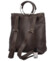 Dámský kožený batůžek tmavě hnědý - Delami Joyce