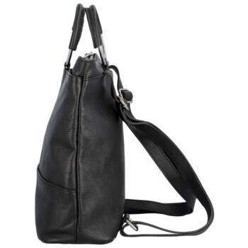 Dámský kožený batůžek černý - Delami Joyce